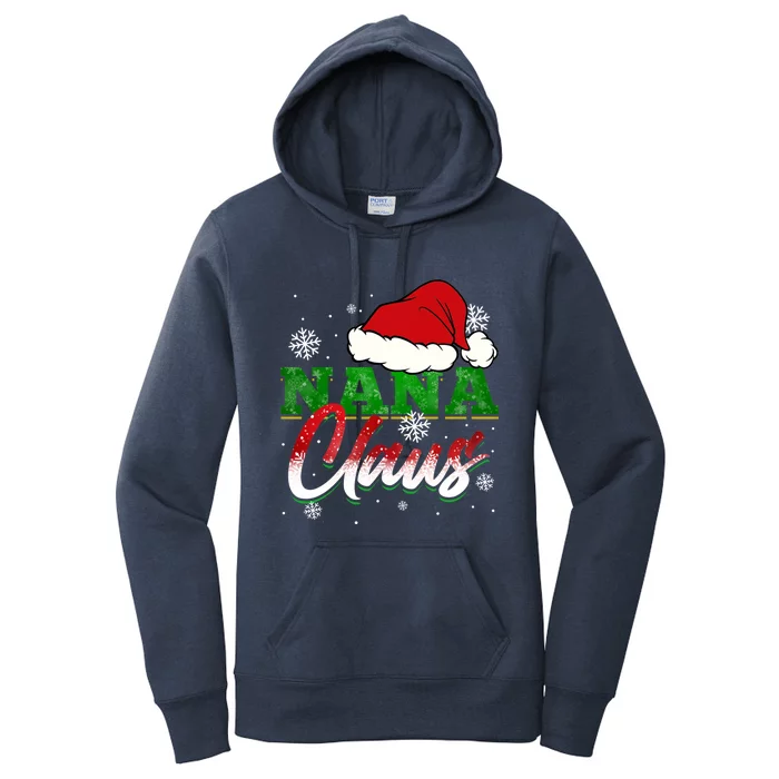 Nana Claus Santa Claus Chistmas Season Gift Women's Pullover Hoodie