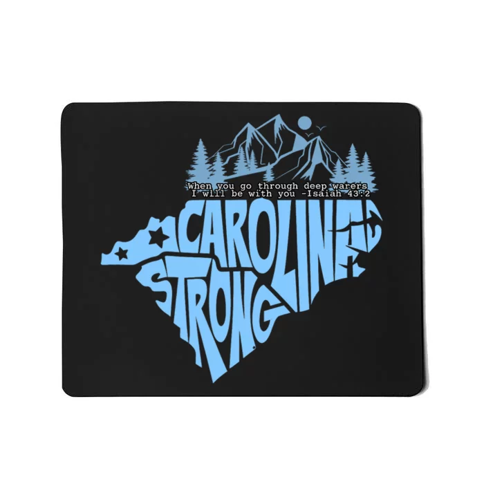 North Carolina Stronger Together Mousepad