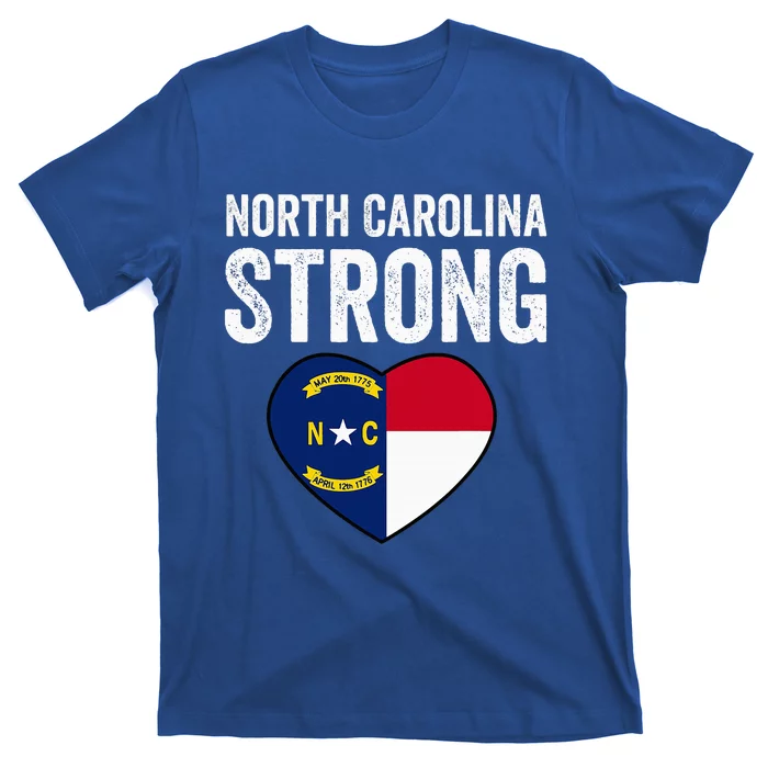 North Carolina Strong With Nc State And Love T-Shirt