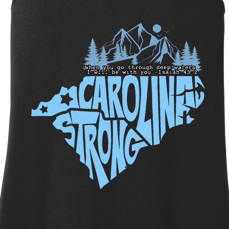 North Carolina Stronger Together Ladies Essential Tank