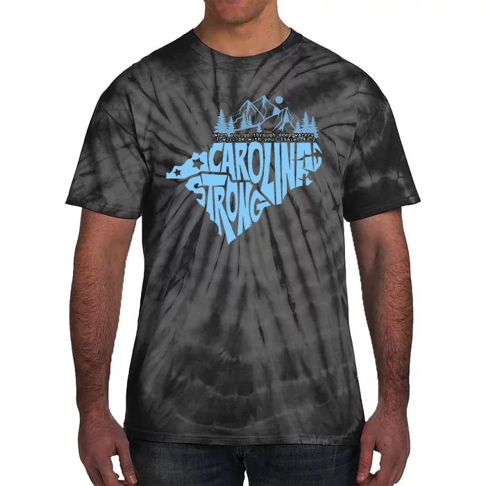 North Carolina Stronger Together Tie-Dye T-Shirt