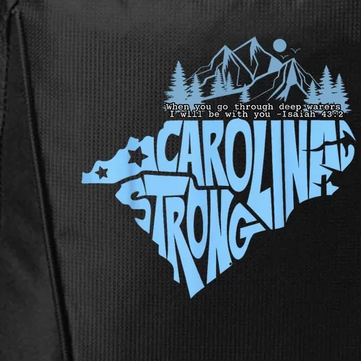 North Carolina Stronger Together City Backpack