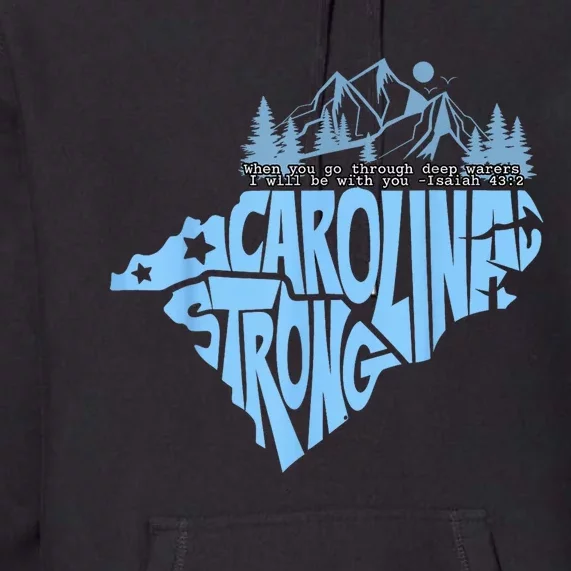 North Carolina Stronger Together Premium Hoodie