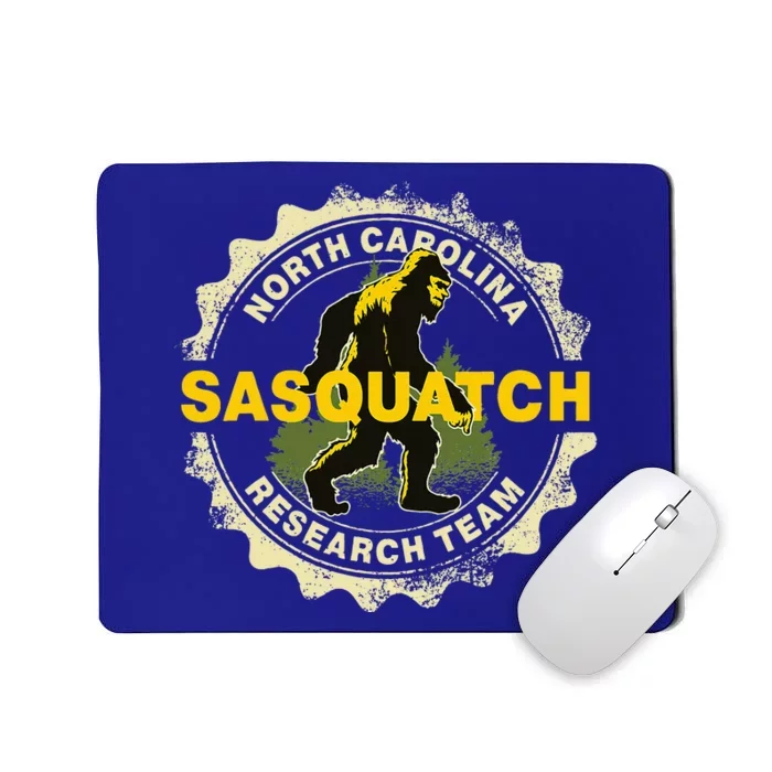 North Carolina Sasquatch Research Team Bigfoot Believer Fan Mousepad