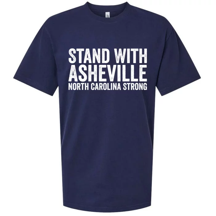 North Carolina Strong Asheville Nc Stand With Asheville 2024 Sueded Cloud Jersey T-Shirt