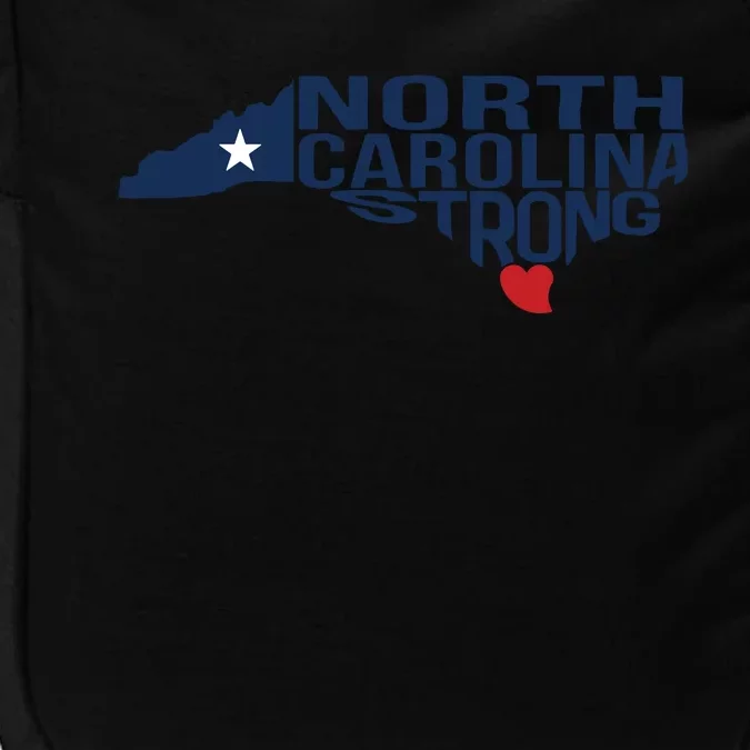 North Carolina Strong With Nc State And Love North Carolina Impact Tech Backpack