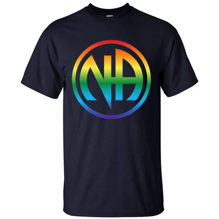 Narcotics Clean Sober Na Aa Recovery Proud Sobriety Lgbt Gay Tall T-Shirt