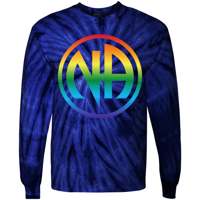 Narcotics Clean Sober Na Aa Recovery Proud Sobriety Lgbt Gay Tie-Dye Long Sleeve Shirt