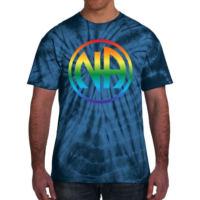 Narcotics Clean Sober Na Aa Recovery Proud Sobriety Lgbt Gay Tie-Dye T-Shirt