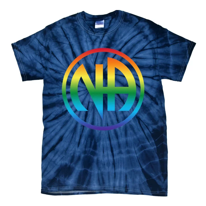 Narcotics Clean Sober Na Aa Recovery Proud Sobriety Lgbt Gay Tie-Dye T-Shirt