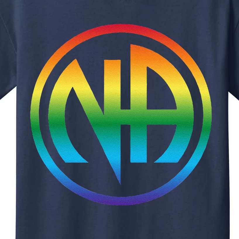 Narcotics Clean Sober Na Aa Recovery Proud Sobriety Lgbt Gay Kids T-Shirt