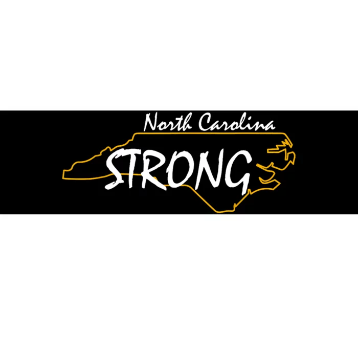 North Carolina Strong Nc State Bumper Sticker