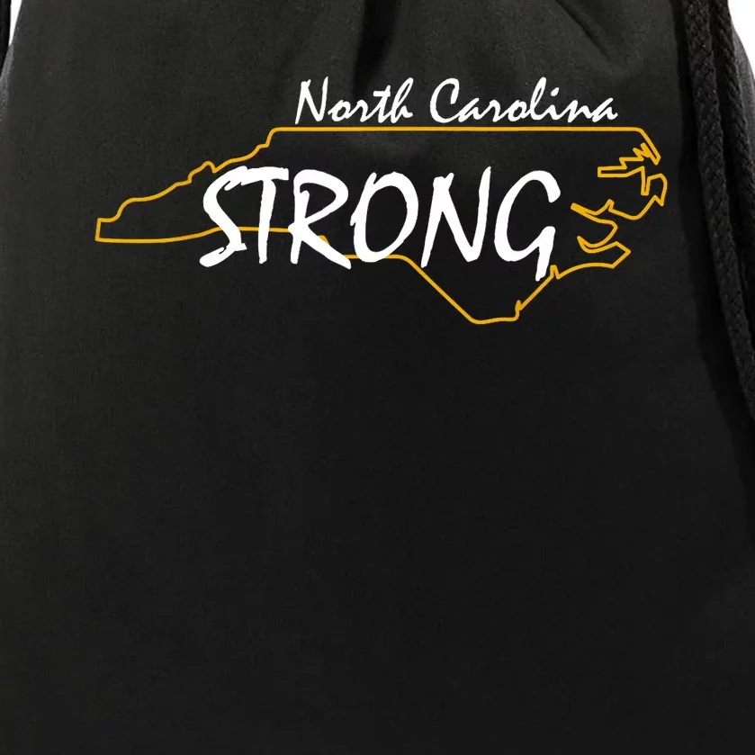 North Carolina Strong Nc State Drawstring Bag