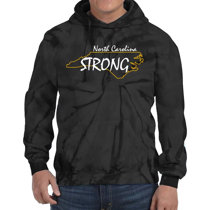 North Carolina Strong Nc State Tie Dye Hoodie