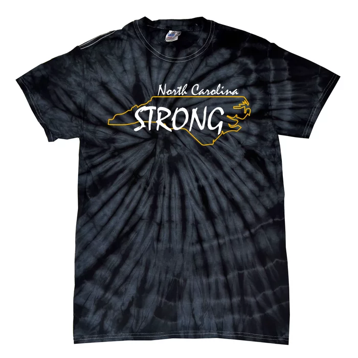 North Carolina Strong Nc State Tie-Dye T-Shirt