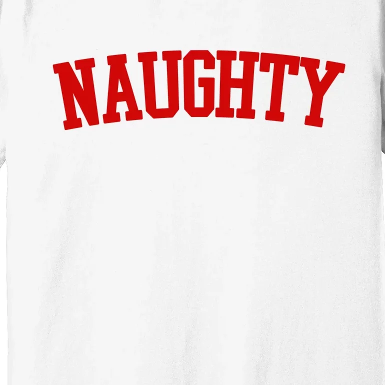 Naughty Christmas Santa Premium T-Shirt