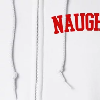 Naughty Christmas Santa Full Zip Hoodie