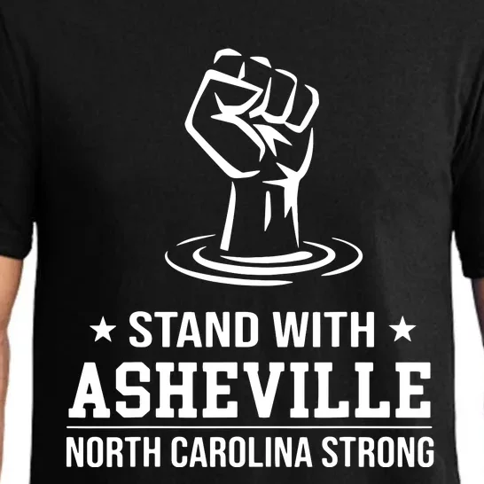 North Carolina Strong Asheville Nc Stand With Asheville 2024 Pajama Set