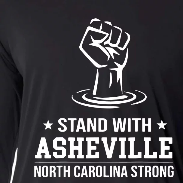 North Carolina Strong Asheville Nc Stand With Asheville 2024 Cooling Performance Long Sleeve Crew