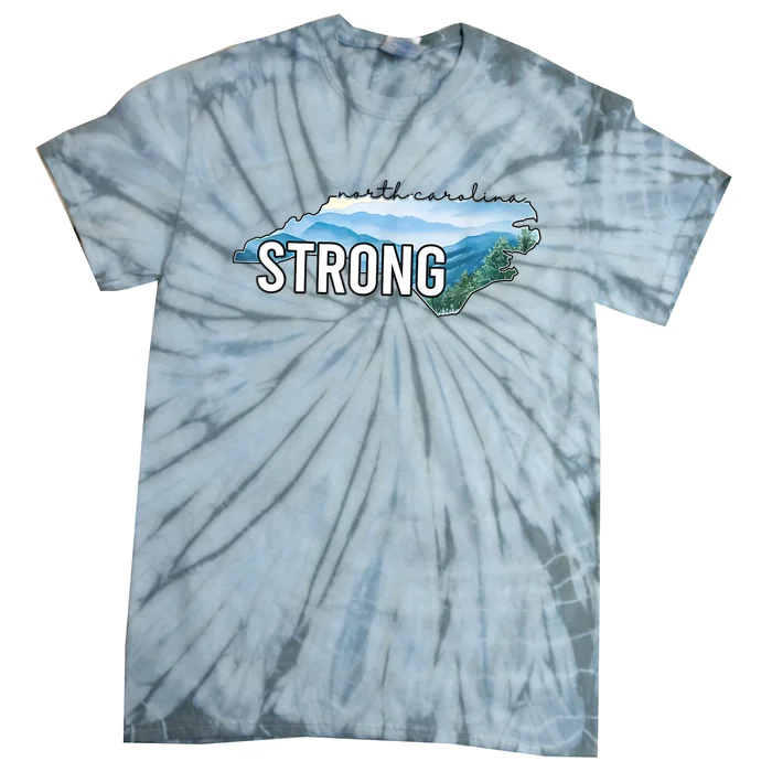 North Carolina Strong Nc State Tie-Dye T-Shirt