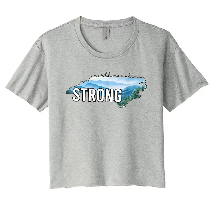 North Carolina Strong Nc State Women's Crop Top Tee