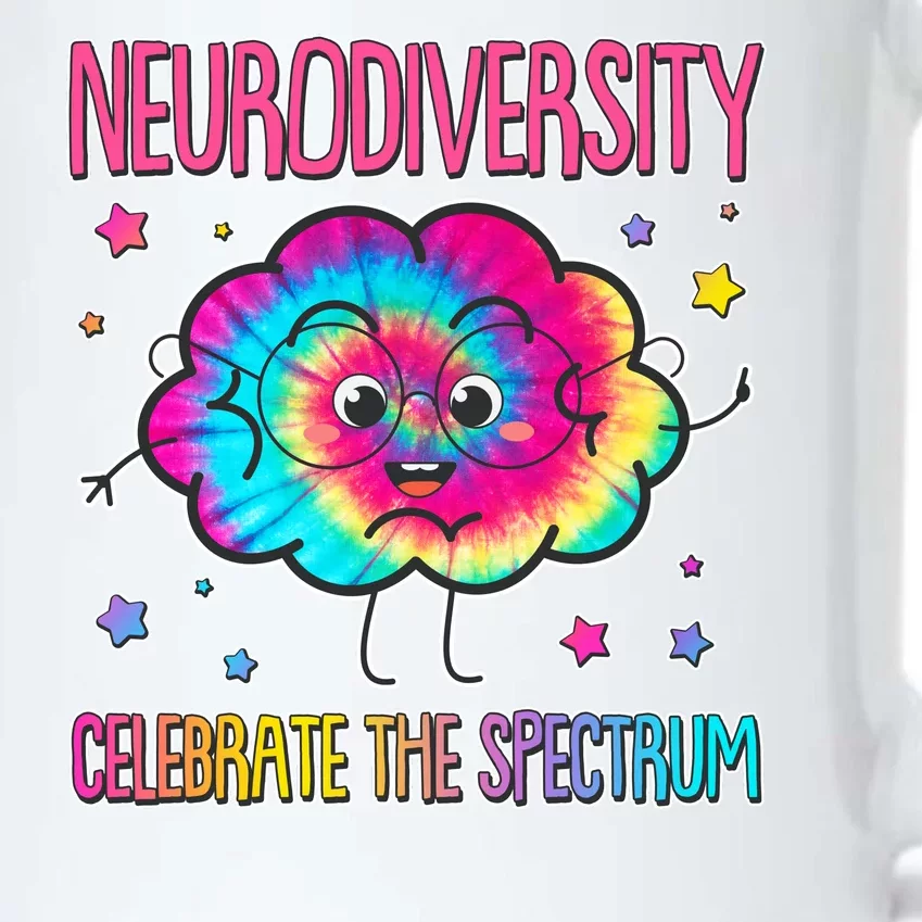 Neurodiversity Celebrate The Spectrum Black Color Changing Mug