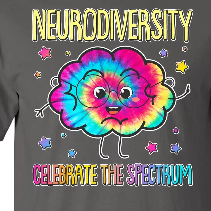 Neurodiversity Celebrate The Spectrum Tall T-Shirt