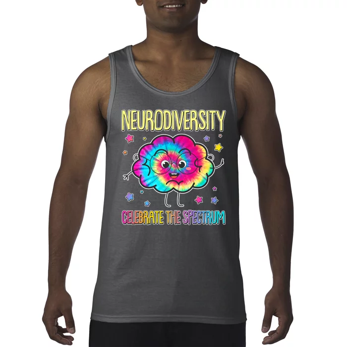 Neurodiversity Celebrate The Spectrum Tank Top