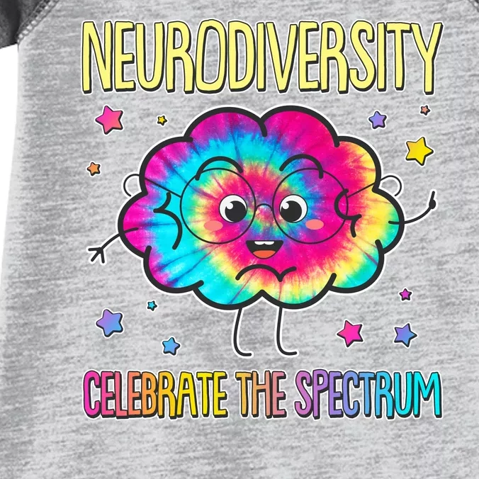 Neurodiversity Celebrate The Spectrum Infant Baby Jersey Bodysuit