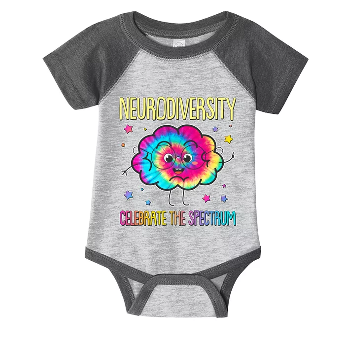 Neurodiversity Celebrate The Spectrum Infant Baby Jersey Bodysuit