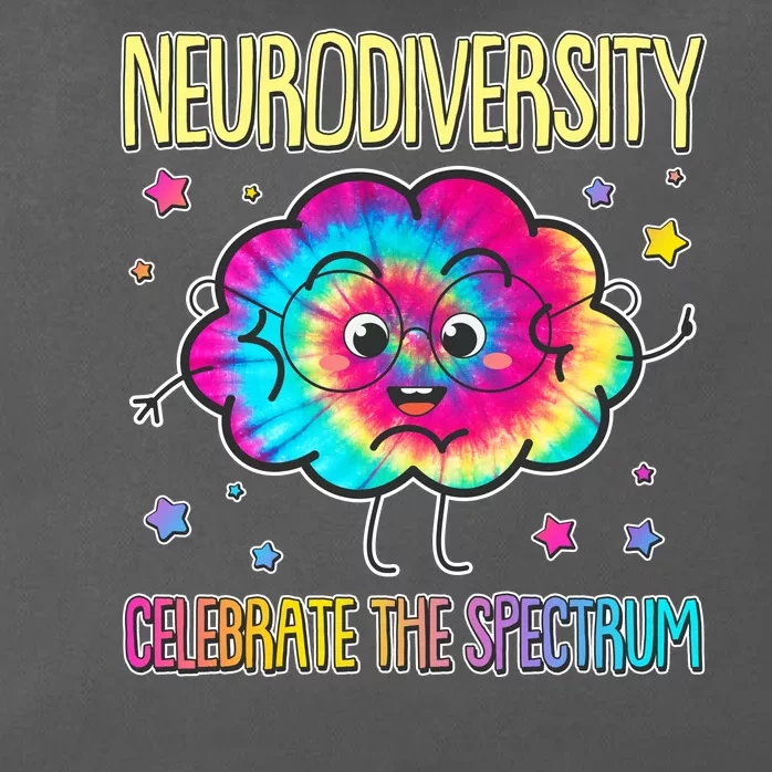 Neurodiversity Celebrate The Spectrum Zip Tote Bag