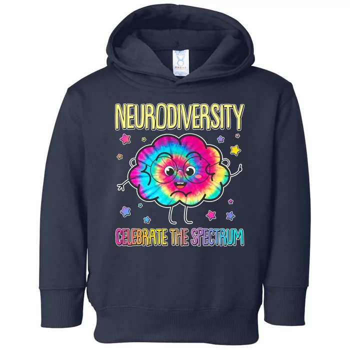 Neurodiversity Celebrate The Spectrum Toddler Hoodie