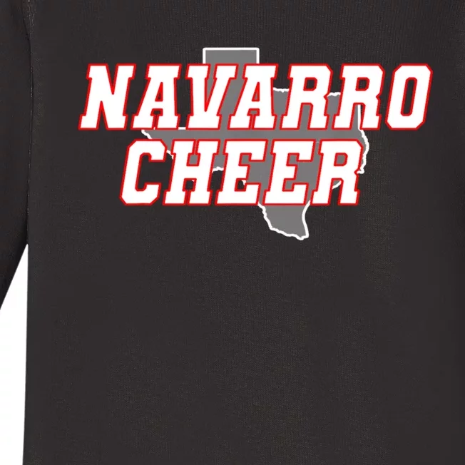 Navarro Cheer Texas Logo Baby Long Sleeve Bodysuit