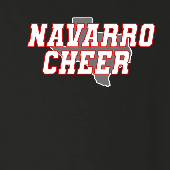 Navarro Cheer Texas Logo Toddler Long Sleeve Shirt