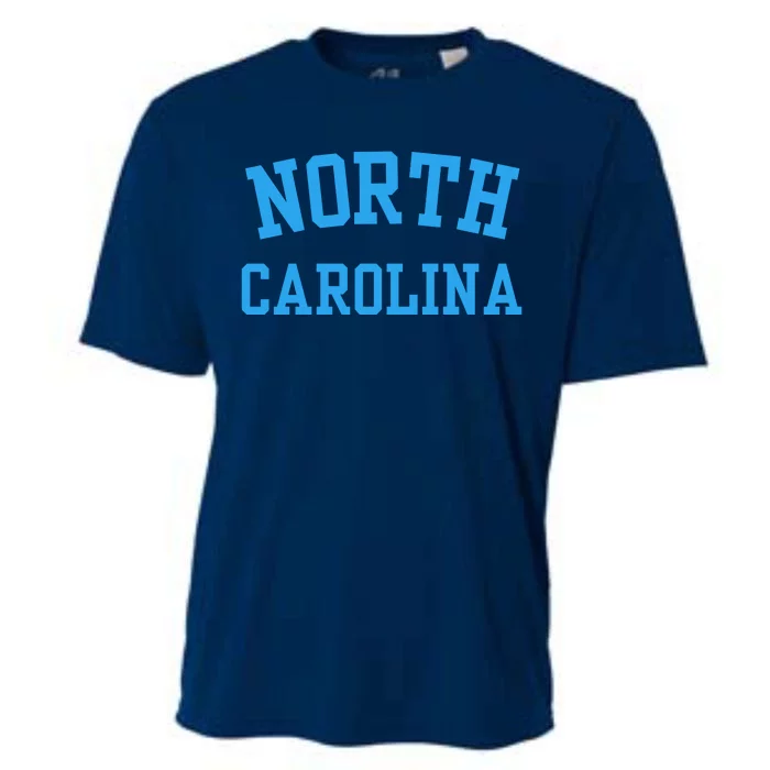 North Carolina Throwback Design State Of Nc Cooling Performance Crew T-Shirt