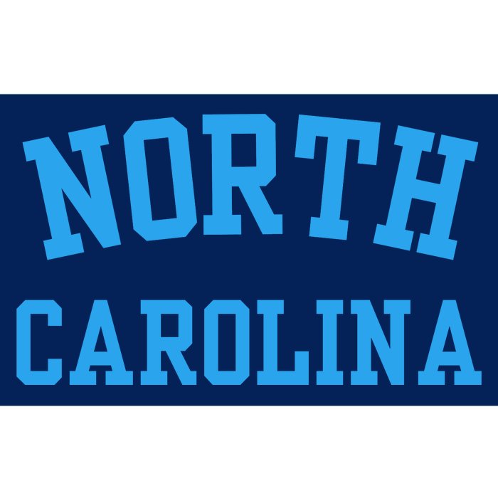 North Carolina Throwback Design State Of Nc Bumper Sticker