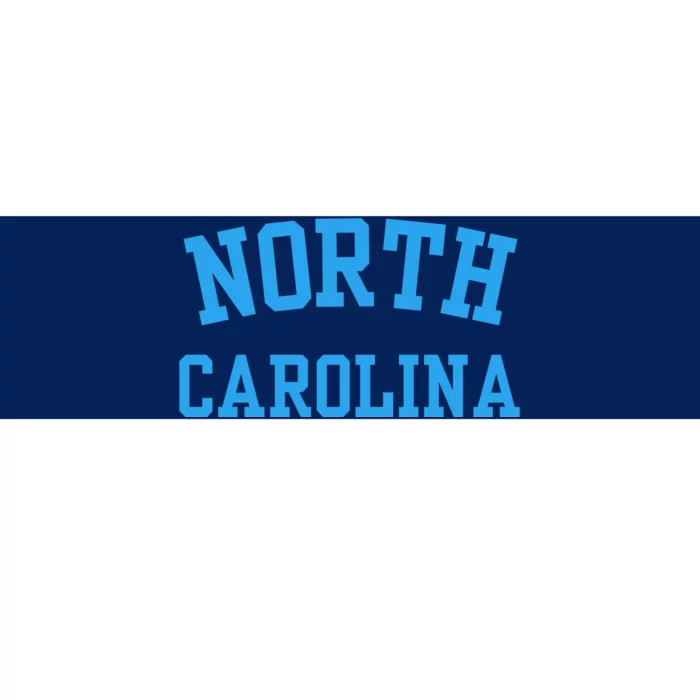 North Carolina Throwback Design State Of Nc Bumper Sticker