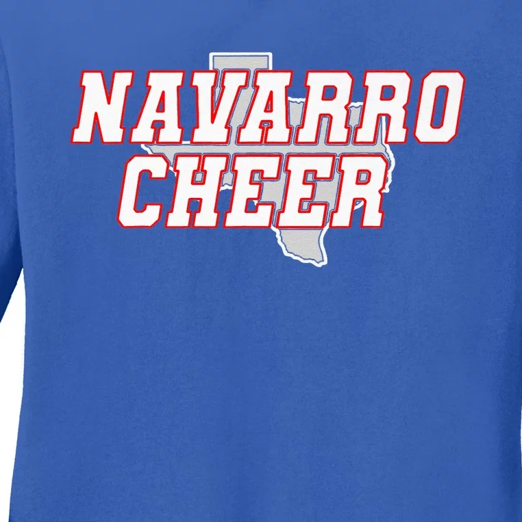 Navarro Cheer Texas Ladies Long Sleeve Shirt