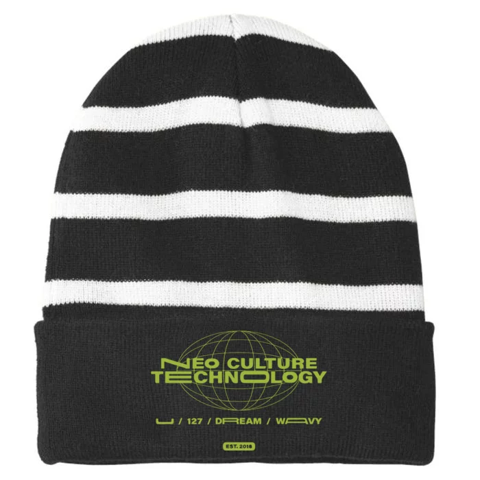 Neo Culture Technology NCT U 127 Dream Striped Beanie with Solid Band