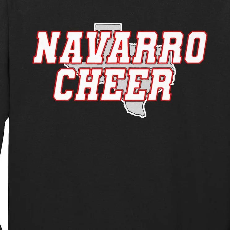 Navarro Cheer Texas Tall Long Sleeve T-Shirt