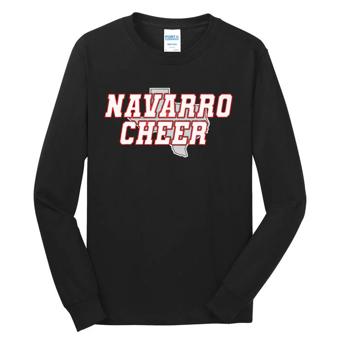 Navarro Cheer Texas Tall Long Sleeve T-Shirt