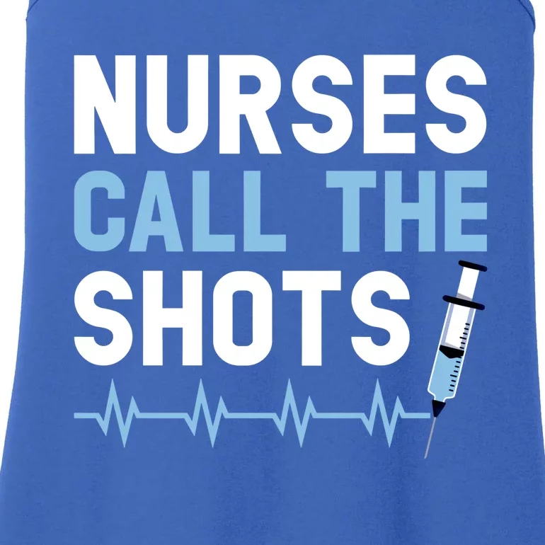 Nurses Call The Shots Certified Nursing Assistant Cna Gift Ladies Essential Tank