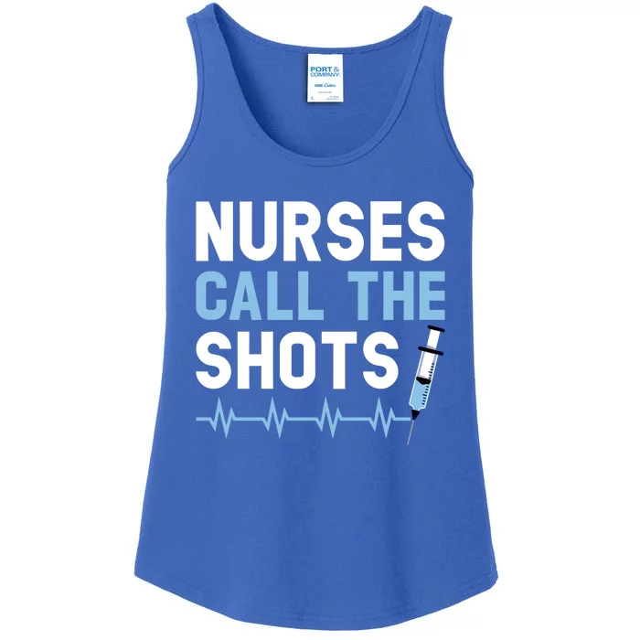 Nurses Call The Shots Certified Nursing Assistant Cna Gift Ladies Essential Tank