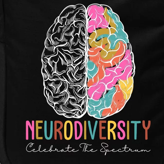 Neurodiversity Celebrate The Spectrum Brain Autism Awareness Impact Tech Backpack