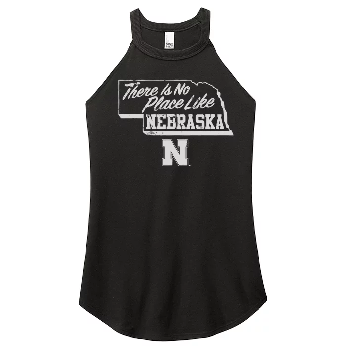 N.E.B.R.A.S.K.A Cornhuskers There Is No Place Like Women’s Perfect Tri Rocker Tank