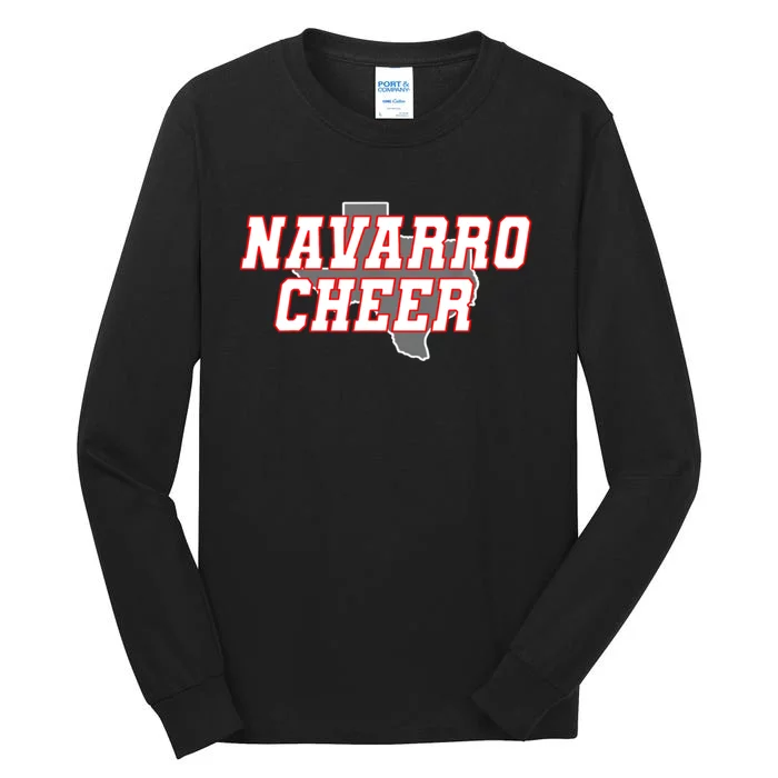 Navarro Cheer Texas Logo Tall Long Sleeve T-Shirt