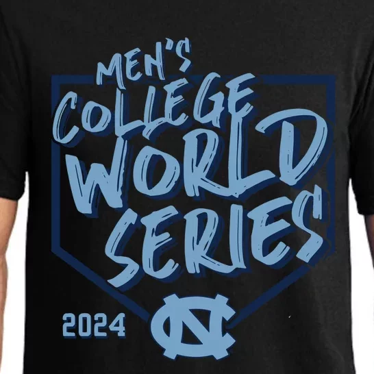 N.O.R.T.H C.A.R.O.L.I.N.A Tar Heels Fanatics 2024 Baseball College Pajama Set