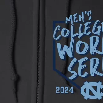 N.O.R.T.H C.A.R.O.L.I.N.A Tar Heels Fanatics 2024 Baseball College Full Zip Hoodie