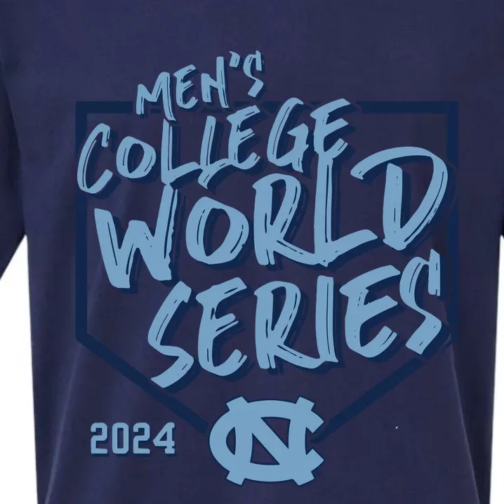 N.O.R.T.H C.A.R.O.L.I.N.A Tar Heels Fanatics 2024 Baseball College Sueded Cloud Jersey T-Shirt