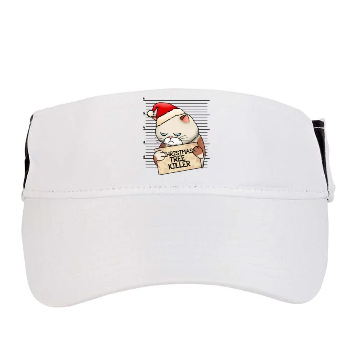 Naughty Christmas Tree Cat Gift Adult Drive Performance Visor